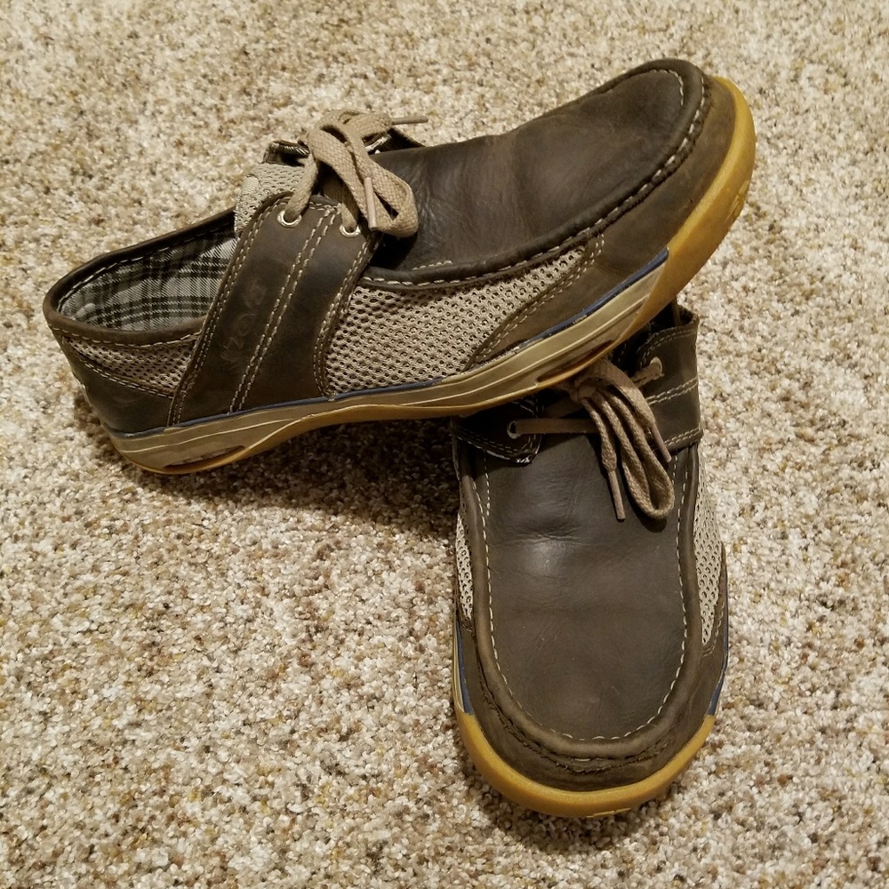 Teva Brown Slip-on Shoes